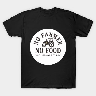 No Farmer No Food T-Shirt